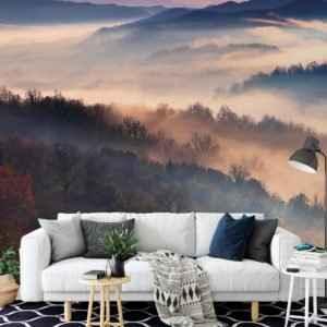 fototapeet 5542-8 magic Moment Foggy Forest-interior