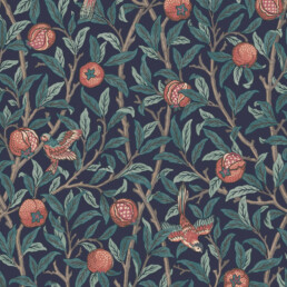 wallpaper william morris pomegranate tapeet